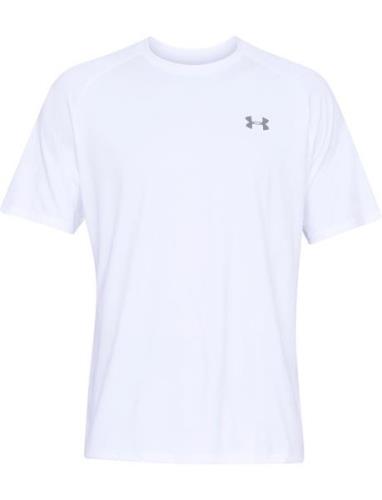 Ua Tech 2.0 Ss Tee Sport T-shirts Short-sleeved White Under Armour