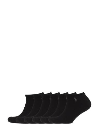Cushi D Low-Cut-Sock 6-Pack Nilkkasukat Lyhytvartiset Sukat Black Polo...
