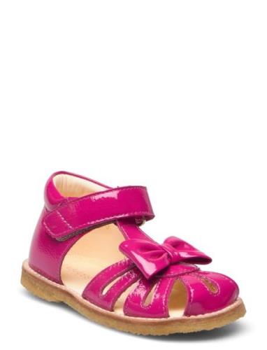 Sandals - Flat - Closed Toe - Shoes Summer Shoes Sandals Pink ANGULUS