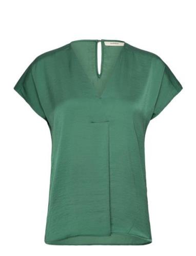Rindaiw Top Tops Blouses Short-sleeved Green InWear
