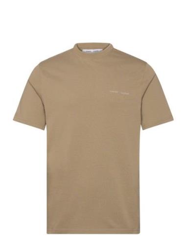 Norsbro T-Shirt 6024 Designers T-shirts Short-sleeved Beige Samsøe Sam...