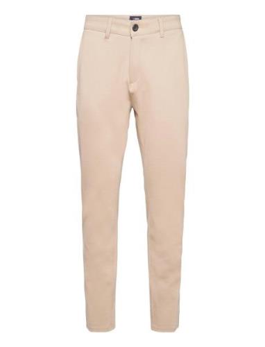 Ponte Roma Plain Bottoms Trousers Chinos Beige Denim Project