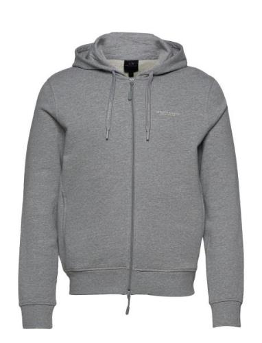 Sweatshirt Tops Sweat-shirts & Hoodies Hoodies Grey Armani Exchange