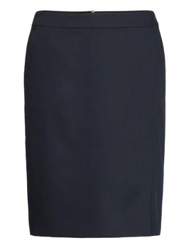 Skirt Woven Short Polvipituinen Hame Blue Gerry Weber