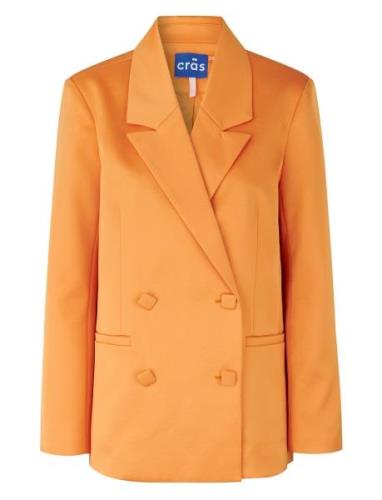 Samycras Blazer Blazers Double Breasted Blazers Orange Cras