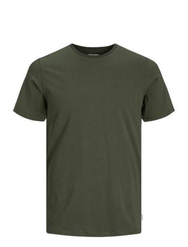 Jjeorganic Basic Tee Ss O-Neck Noos Tops T-shirts Short-sleeved Green ...