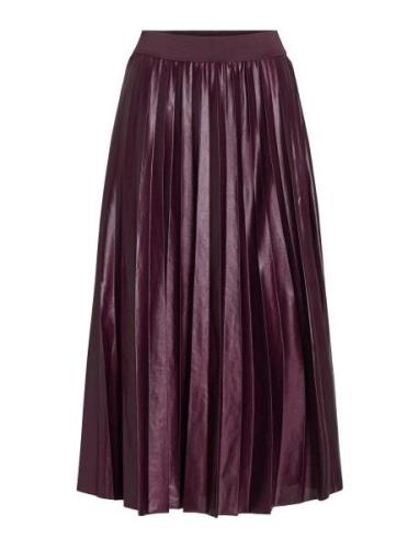 Vinitban Skirt - Noos Polvipituinen Hame Purple Vila