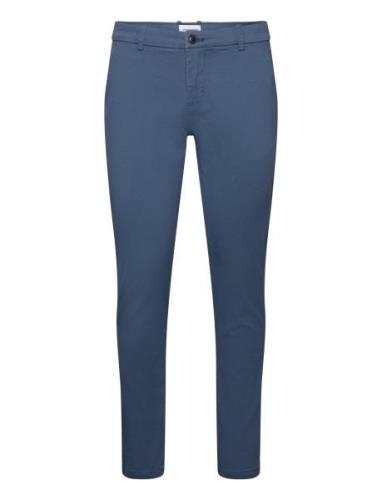 Superflex Chino Pants Bottoms Trousers Chinos Blue Lindbergh