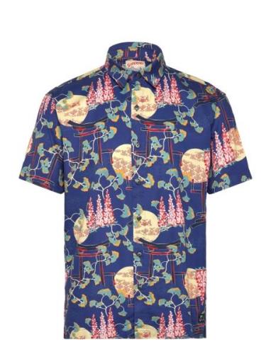 Hawaiian Shirt Tops Shirts Short-sleeved Multi/patterned Superdry