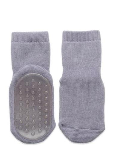 Cotton Socks - Anti-Slip Jarrusukat Purple Mp Denmark