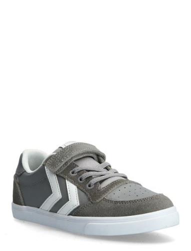 Slimmer Stadil Leather Low Jr Sport Sneakers Low-top Sneakers Grey Hum...