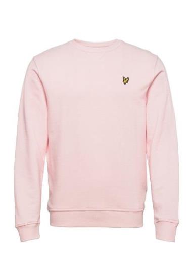 Crew Neck Sweatshirt Tops Sweat-shirts & Hoodies Sweat-shirts Pink Lyl...