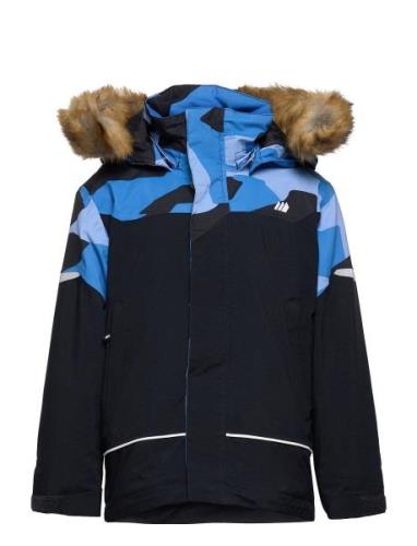 Litlegjølet 2-Layer Technical Jacket Parka Takki Multi/patterned Skogs...