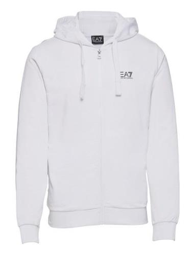 Sweatshirt Tops Sweat-shirts & Hoodies Hoodies White EA7