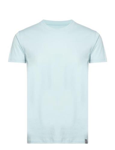 Organic Thor Tee Tops T-shirts Short-sleeved Blue Mads Nørgaard