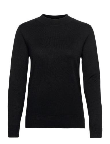 Pullover-Knit Light Tops Knitwear Jumpers Black Brandtex