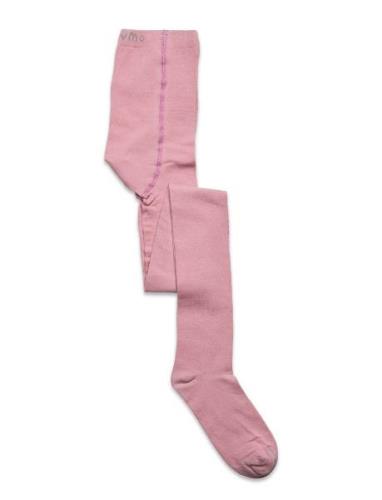 Stocking - Solid Sukkahousut Pink Minymo