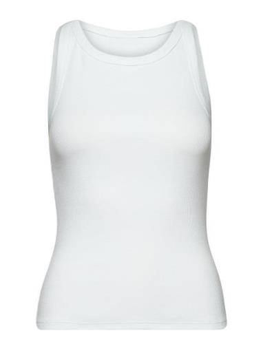 Drewgz Sl Top Noos Tops T-shirts & Tops Sleeveless White Gestuz