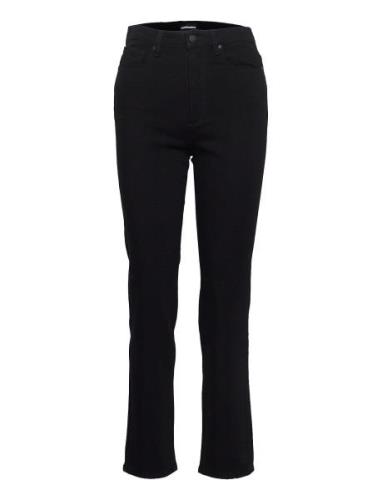 Lejaa Bottoms Jeans Straight-regular Black ARMEDANGELS