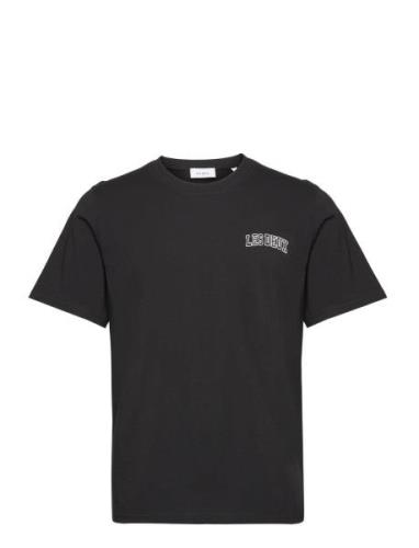 Blake T-Shirt Tops T-shirts Short-sleeved Black Les Deux