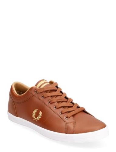 Baseline Leather Matalavartiset Sneakerit Tennarit Brown Fred Perry