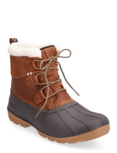 Simona Mid Shoes Boots Ankle Boots Laced Boots Brown Kamik