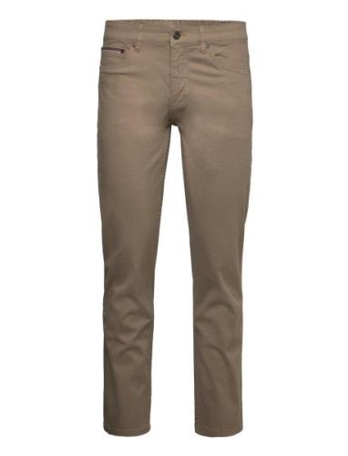 Aop 5 Pocket Pants Bottoms Trousers Chinos Beige Lindbergh