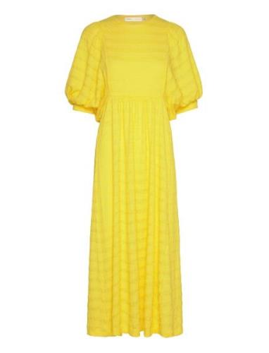 Zabelleiw Dress Polvipituinen Mekko Yellow InWear