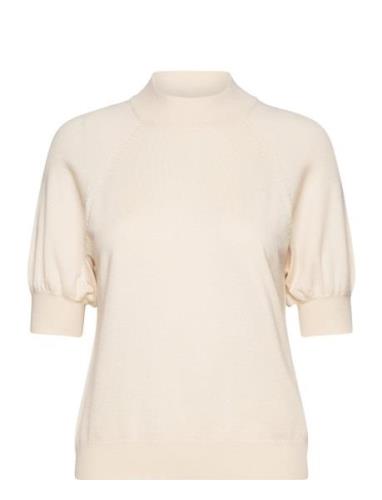 Anem Bbhalias Knit Tops Knitwear Jumpers Cream Bruuns Bazaar