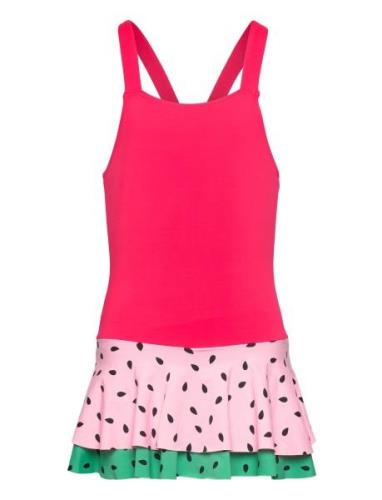 Swimsuit Sg Melon With Flounce Uimapuku Uima-asut Pink Lindex