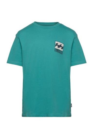 Stamp Ss Sport T-shirts Short-sleeved Green Billabong