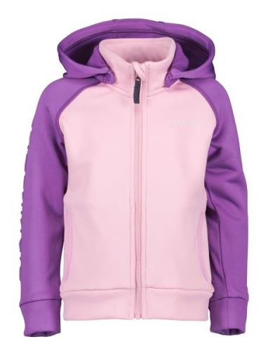 Corin Kids Fz 8 Sport Sweat-shirts & Hoodies Hoodies Purple Didriksons