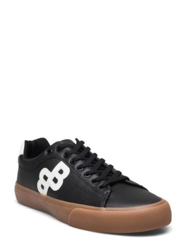 Aiden_Tenn_Flbb Matalavartiset Sneakerit Tennarit Black BOSS