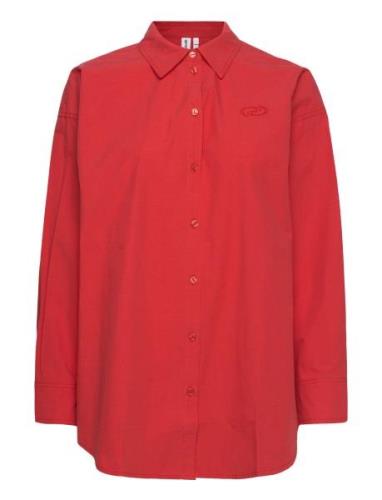 Pippars Shirt Tops Shirts Long-sleeved Red Résumé