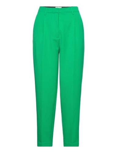 Fqkitty-Pant Bottoms Trousers Straight Leg Green FREE/QUENT