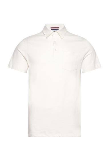 Arese Ss Polo M Tops Polos Short-sleeved White SNOOT