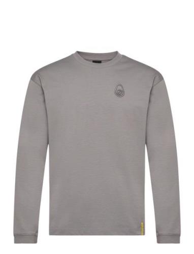 Ocean Ls Tee Sport Sweat-shirts & Hoodies Sweat-shirts Grey Sail Racin...