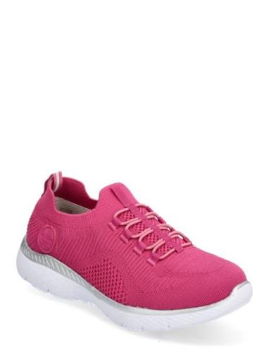 M5074-31 Matalavartiset Sneakerit Tennarit Pink Rieker