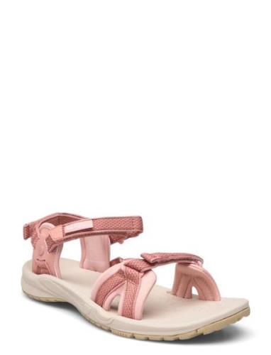 Lakewood Ride Sandal W,060 Matalapohjaiset Sandaalit Pink Jack Wolfski...