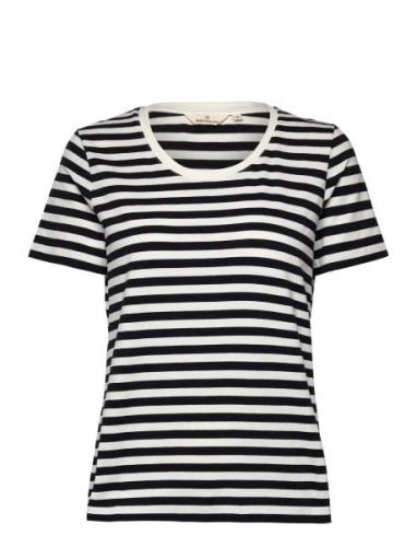 Elba Ss Tee Gots Tops T-shirts & Tops Short-sleeved Black Basic Appare...