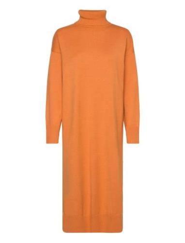 Mschodanna Rachelle R Dress Polvipituinen Mekko Orange MSCH Copenhagen