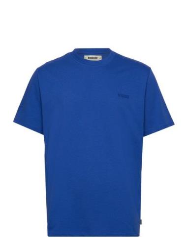 Wbbaine Base Tee Designers T-shirts Short-sleeved Blue Woodbird