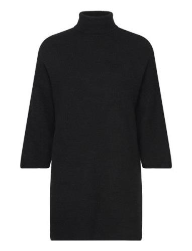 Sc-Nessie Tops Knitwear Turtleneck Black Soyaconcept