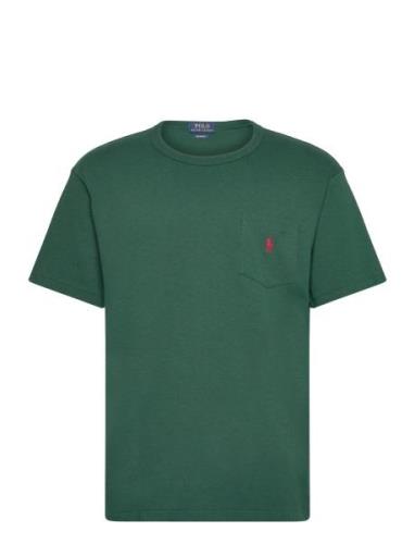 10/1 Jersey-Ssl-Tsh Tops T-shirts Short-sleeved Green Polo Ralph Laure...