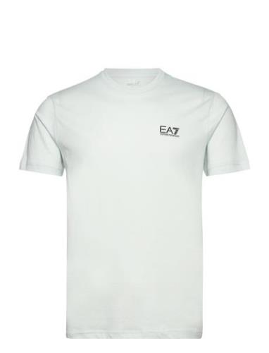 T-Shirt Tops T-shirts Short-sleeved Blue EA7