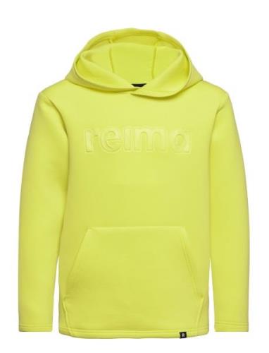 Sweater, Toimekas Sport Sweat-shirts & Hoodies Hoodies Yellow Reima