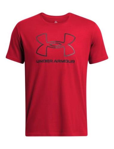 Ua Gl Foundation Update Ss Sport T-shirts Short-sleeved Red Under Armo...