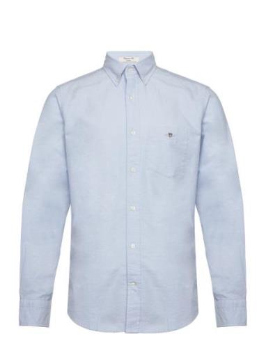 Reg Classic Oxford Shirt Tops Shirts Casual Blue GANT