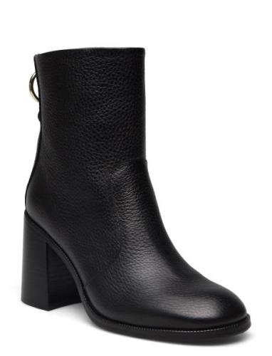 Aryel Shoes Boots Ankle Boots Ankle Boots With Heel Black See By Chloé