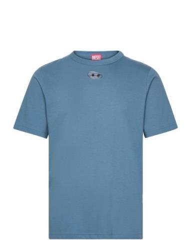 T-Just-Od T-Shirt Tops T-shirts Short-sleeved Blue Diesel
